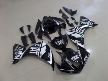Kits Carenatura Moto Iniezione R1 2012-2014 - Nero Bianco Fiat