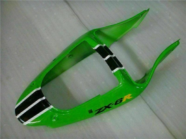 Kits Carenatura Moto Iniezione ZX6R 2000-2002 - Verde Nero