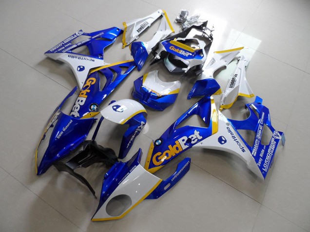 Kits Carenatura Moto S1000RR 2009-2014 - Blu Bianco GoldBet Kits Carenatura Moto S1000RR 2009-2014 - Blu Bianco GoldBet