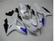 Kits Carenatura Motocicletta Completo ABS GSXR 600 / 750 K6 2006-2007 - Bianco Blu Kits Carenatura Motocicletta Completo ABS GSXR 600 / 750 K6 2006-2007 - Bianco Blu