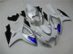 Kits Carenatura Motocicletta Completo ABS GSXR 600 / 750 K6 2006-2007 - Bianco Blu Kits Carenatura Motocicletta Completo ABS GSXR 600 / 750 K6 2006-2007 - Bianco Blu