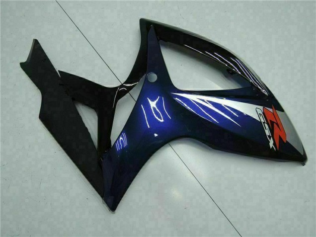 Kits Carenatura Motocicletta Completo ABS GSXR 600 / 750 K6 2006-2007 - Nero Blu Kits Carenatura Motocicletta Completo ABS GSXR 600 / 750 K6 2006-2007 - Nero Blu