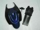 Kits Carenatura Motocicletta Completo ABS GSXR 600 / 750 K6 2006-2007 - Nero Blu Kits Carenatura Motocicletta Completo ABS GSXR 600 / 750 K6 2006-2007 - Nero Blu