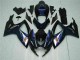 Kits Carenatura Motocicletta Completo ABS GSXR 600 / 750 K6 2006-2007 - Nero Blu Kits Carenatura Motocicletta Completo ABS GSXR 600 / 750 K6 2006-2007 - Nero Blu
