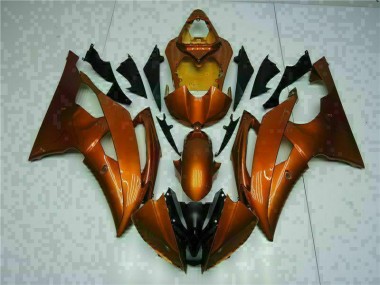 Kits Carenatura Motocicletta Completo ABS R6 2008-2016 - Arancia