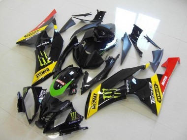 Kits Carenatura Motocicletta Completo ABS R6 2008-2016 - Giallo Monster
