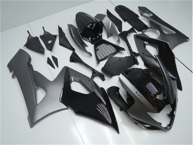 Kits Carene Moto GSXR 1000 K5 2005-2006 - Grigio Nero Kits Carene Moto GSXR 1000 K5 2005-2006 - Grigio Nero