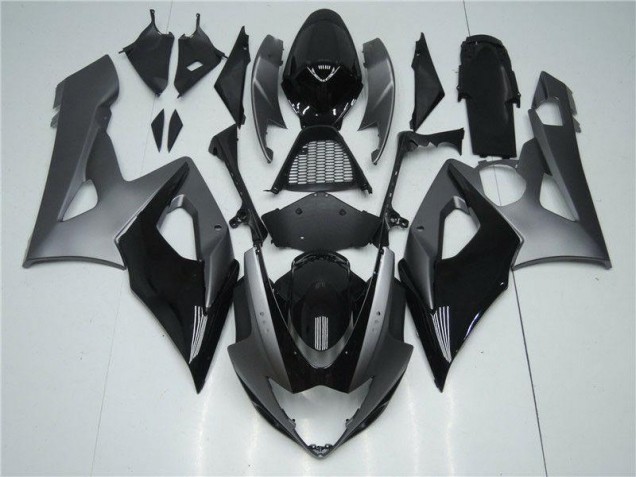 Kits Carene Moto GSXR 1000 K5 2005-2006 - Grigio Nero Kits Carene Moto GSXR 1000 K5 2005-2006 - Grigio Nero