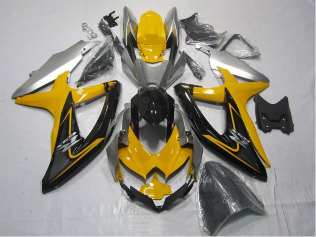 Kits Carene Moto GSXR 1000 K7 2007-2008 - Giallo Nero Kits Carene Moto GSXR 1000 K7 2007-2008 - Giallo Nero