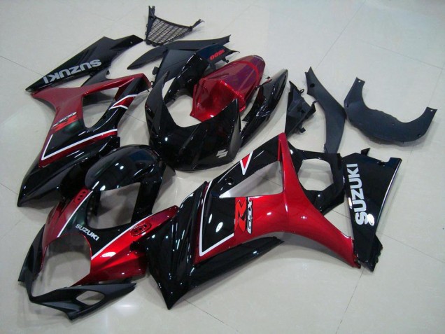 Kits Carene Moto GSXR 1000 K7 2007-2008 - Rosso Nero Kits Carene Moto GSXR 1000 K7 2007-2008 - Rosso Nero