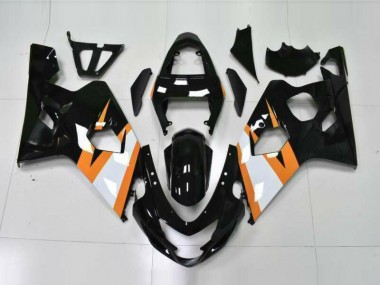 Kits Carene Moto GSXR 600 / 750 K4 2004-2005 - Arancia Nero