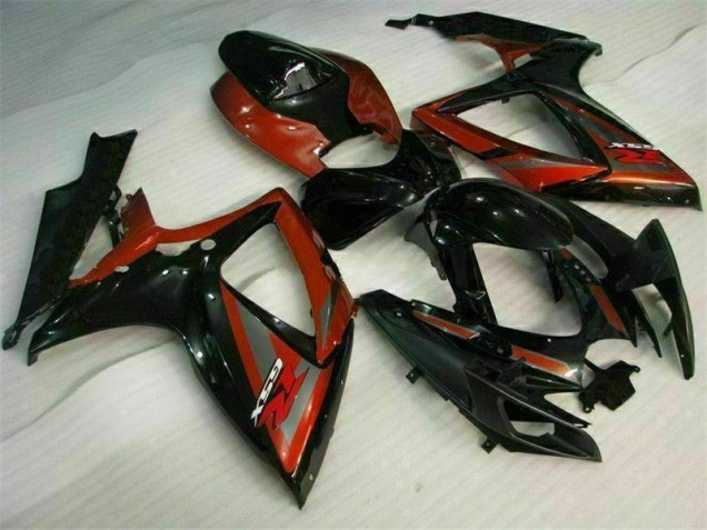 Kits Carene Moto GSXR 600 / 750 K6 2006-2007 - Nero Rosso Kits Carene Moto GSXR 600 / 750 K6 2006-2007 - Nero Rosso