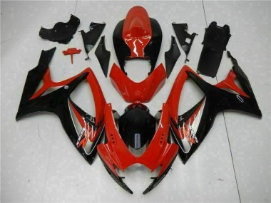 Kits Carene Moto & Plastica Moto GSXR 600 / 750 K6 2006-2007 - Rosso