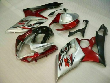 Plastica Moto GSXR 1000 K5 2005-2006 - Rosso Bianco