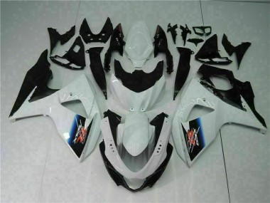 Plastica Moto GSXR 1000 K9 2009-2016 - Bianco Nero