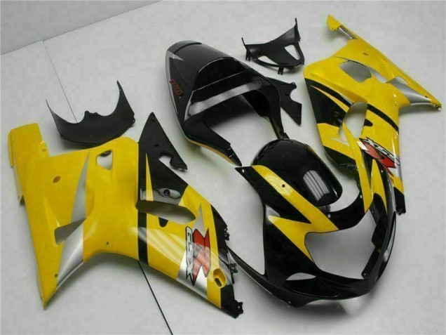 Plastica Moto GSXR 600 / 750 K1 K2 K3 2001-2003 - Giallo Plastica Moto GSXR 600 / 750 K1 K2 K3 2001-2003 - Giallo