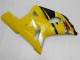 Plastica Moto GSXR 600 / 750 K1 K2 K3 2001-2003 - Giallo Plastica Moto GSXR 600 / 750 K1 K2 K3 2001-2003 - Giallo