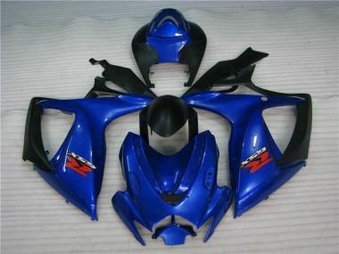 Plastica Moto GSXR 600 / 750 K6 2006-2007 - Blu